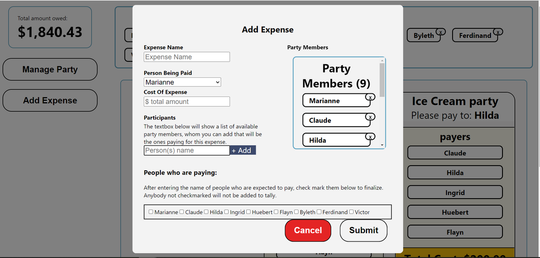 Preliminary drawing idea of homepage